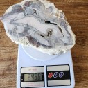 9.63 lbs (4.36 kg) Chalcedony or Opal Pair, Geode, Chalcedon, Opale, Opalo