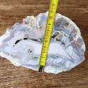 9.63 lbs (4.36 kg) Chalcedony or Opal Pair, Geode, Chalcedon, Opale, Opalo