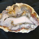 9.63 lbs (4.36 kg) Chalcedony or Opal Pair, Geode, Chalcedon, Opale, Opalo