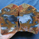 Collectible Rock, Agate Pair, Quartz Agate