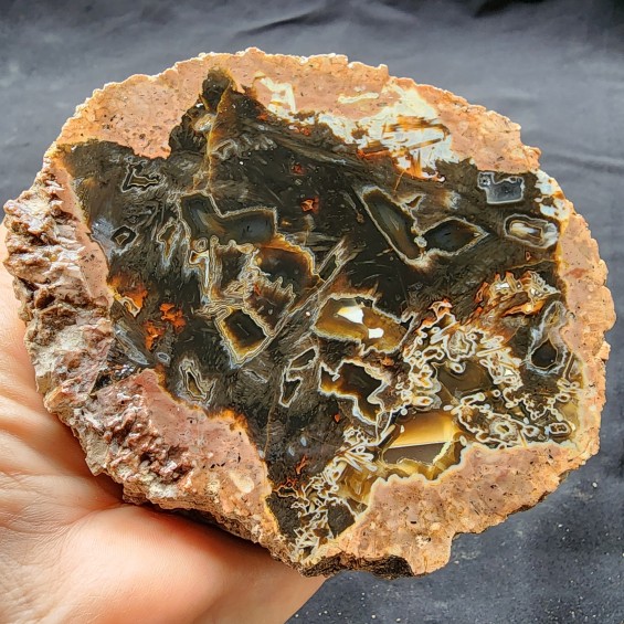 Stick Thunder Egg Agate