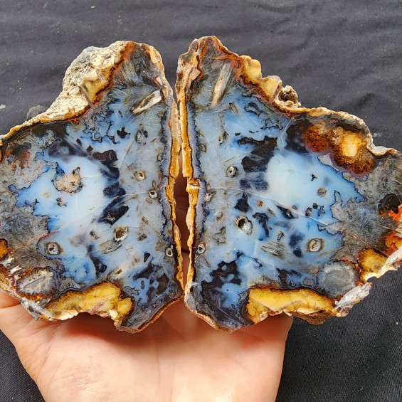 Blue Agate, Collectible Agate Rough