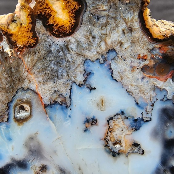 Blue Agate, Collectible Agate Rough