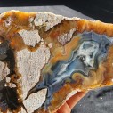 Fotification Agate, Collectible Rocks, Agate Stone for Polishing