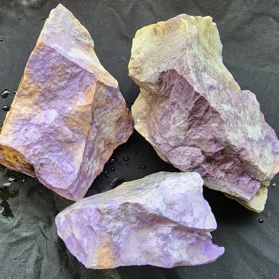 Lavender Jade Raw Gemstone, Lapidary Rough Stone - 9.27 Ibs (4.2 kg) 