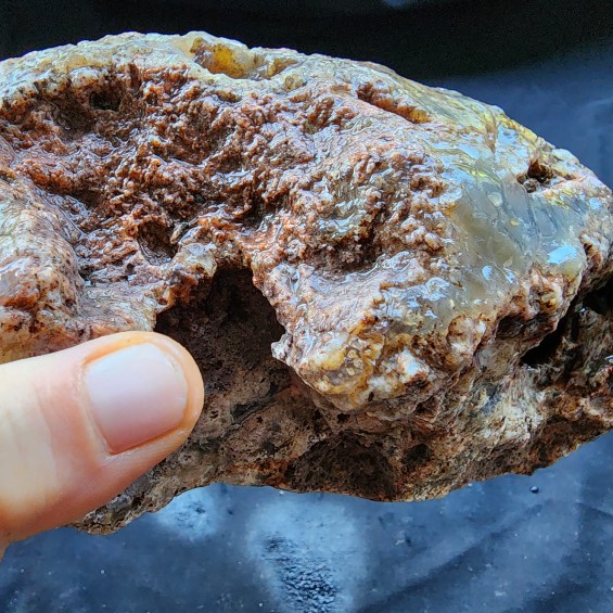 2.5 lbs (1.13 kg) Collectable Botryoidal Agate, Tube Agate, Stick Agate Stone, Agate Rock