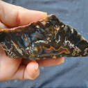 Tube Agate Pair, Stick Agate, Rough Agate for Polishing