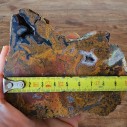 Collectible Plume Agate Pair, Lapidary lbs, Collectable Rock