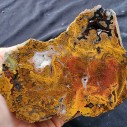 Collectible Plume Agate Pair, Lapidary lbs, Collectable Rock