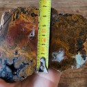 Collectible Plume Agate Pair, Lapidary lbs, Collectable Rock