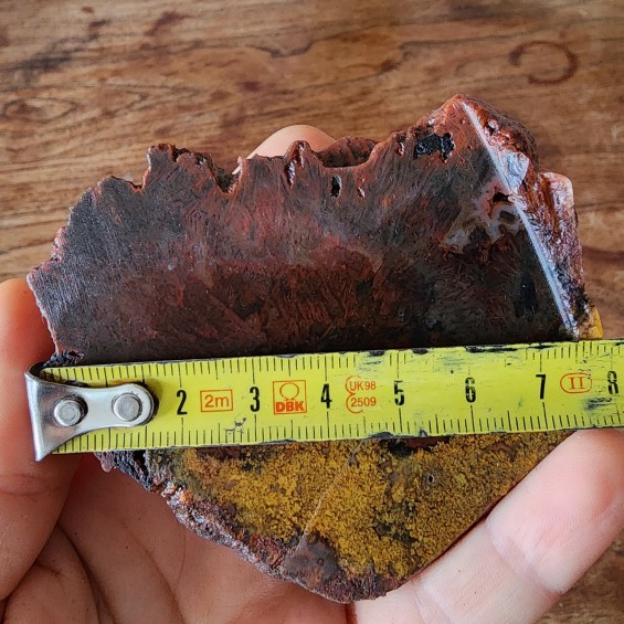 Red Stick Agate, Plume Agate, Rough Rock