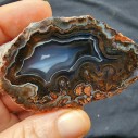 Waterline Agate, Banded Agate, Collectible Rock