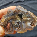 Tube Agate Collectible Rock, Stone for Healing