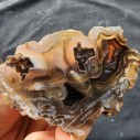 Tube Agate Collectible Rock, Stone for Healing