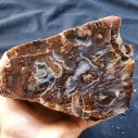 Brown Agate, Collectible Rock, Lapidary Slab,  玛瑙