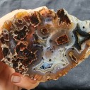 Rutile Agate, Collectible Agate Slabs, Healing Crystal, Agate Specimen, めのう, 마노, 玛瑙