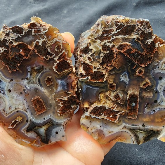 Rutile Agate, Collectible Agate Slabs, Healing Crystal, Agate Specimen, めのう, 마노, 玛瑙