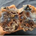 Rutile Agate, Collectible Agate Slabs, Healing Crystal, Agate Specimen, めのう, 마노, 玛瑙