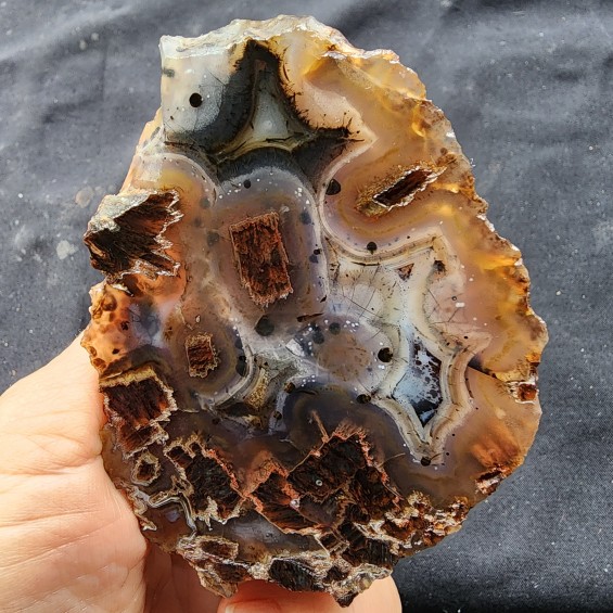 Rutile Agate, Collectible Agate Slabs, Healing Crystal, Agate Specimen, めのう, 마노, 玛瑙