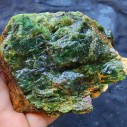 5.39 lbs Untreated Chrysoprase Rough for Cabbing, Lapidary Rough, Raw Green Gemstone 