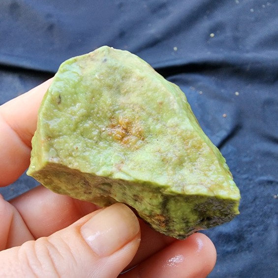 Untreated Chrysoprase Rough for Cabbing, Lapidary Rough lbs, Raw Gemsone