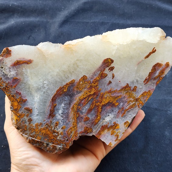 Quartz Agate, Plume Agate, Collectible Rocks, 玛瑙, 마노, Healing Crystals