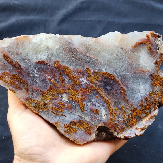 Quartz Agate, Plume Agate, Collectible Rocks, 玛瑙, 마노, Healing Crystals