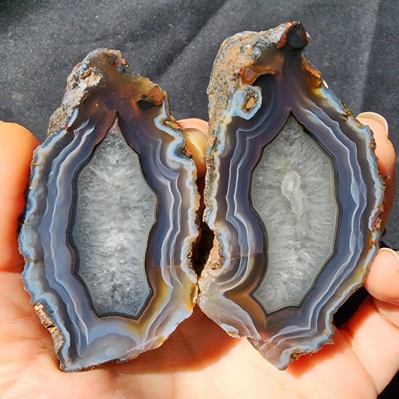 Laguna Agate, Banded Agates, Collectible Rocks, Condor Agate