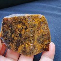 Plume Agate Pair, Moss Agate, Lapidary Rough, Colllectible Rock