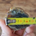 Rare Agate Pair, Moss Agate, Banded Agate, Collectible Rock