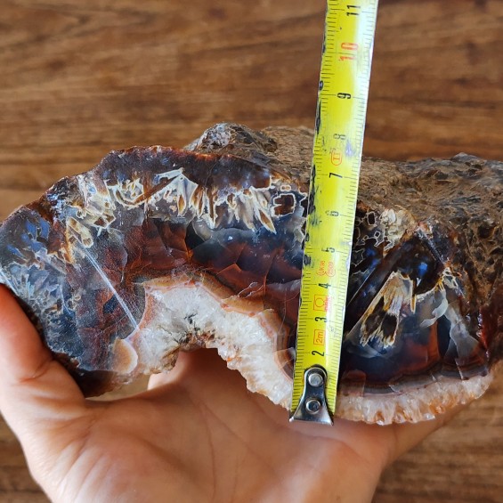 3.6 lbs (1.63 kg) Red Agate, Quartz Agate, Crystal Agate, Blue Agate 石英岩, 宝石細工の岩