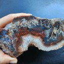 3.6 lbs (1.63 kg) Red Agate, Quartz Agate, Crystal Agate, Blue Agate 石英岩, 宝石細工の岩