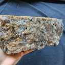 5 lbs (2.26 kg) Blue Agate Slab 石英岩, Raw Agate, Agate Rough Lapidary Materials