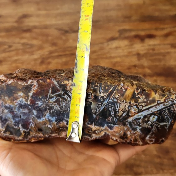 Collectible Stick Agate, Turkish Agate Slab, Lapidary Rough Rock