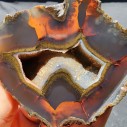 Druzy Agate Pair, Agate Geode, Collectible Agate Pair