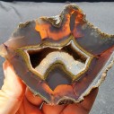 Druzy Agate Pair, Agate Geode, Collectible Agate Pair