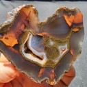 Druzy Agate Pair, Agate Geode, Collectible Agate Pair