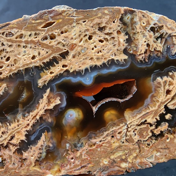 Thunder Egg Agate Pair, Thunderegg Agate Specimen, Agate Gift