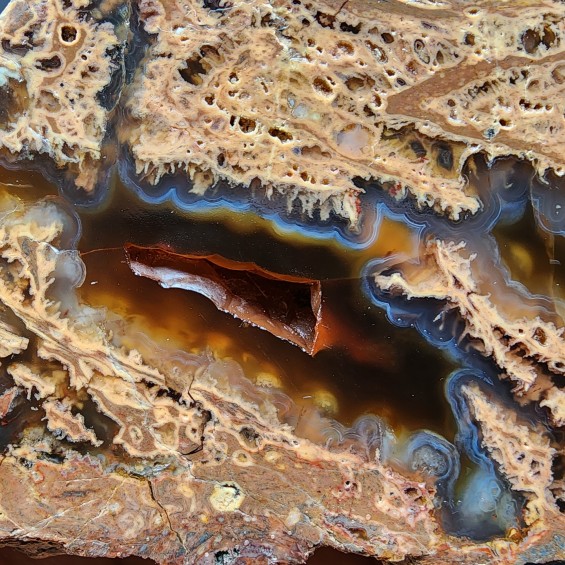 Thunder Egg Agate Pair, Thunderegg Agate Specimen, Agate Gift