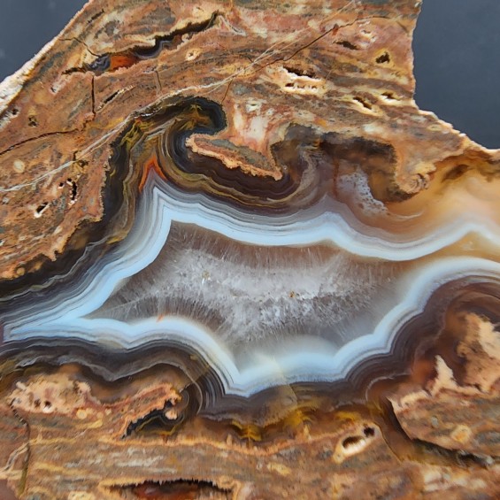 Rhyolite Agate Pair, Quartz Agate, Collectible Rock