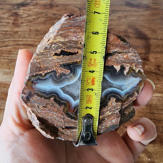 Rhyolite Agate Pair, Quartz Agate, Collectible Rock