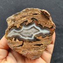 Rhyolite Agate Pair, Quartz Agate, Collectible Rock