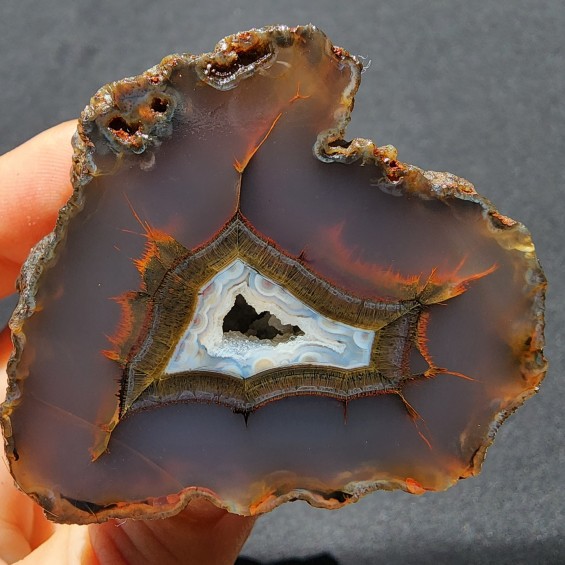 Agate Geode Pair, Collectible Geode