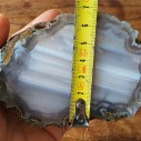 Waterline Agate, Quartz Agate Pair