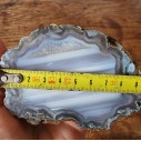 Waterline Agate, Quartz Agate Pair