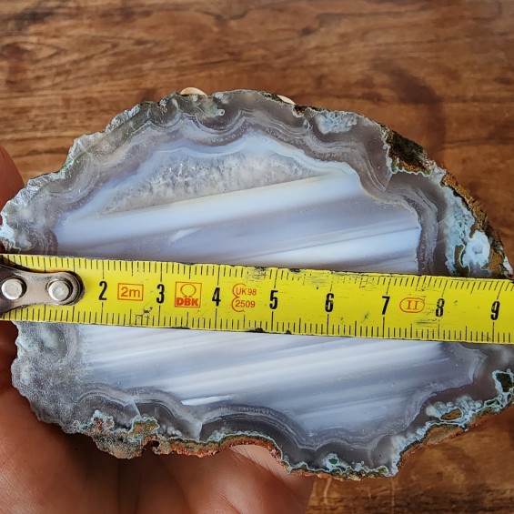 Waterline Agate, Quartz Agate Pair