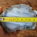 Waterline Agate, Quartz Agate Pair