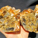 Collectible Agate Slabs, Agate Pair, Lapidary Rough