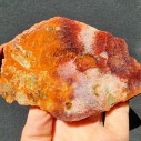 Sagenite Agate Pair, Collectible Rough Agate for Polishing